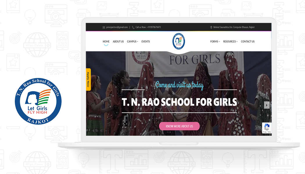 Website Solution - T. N. Rao School
