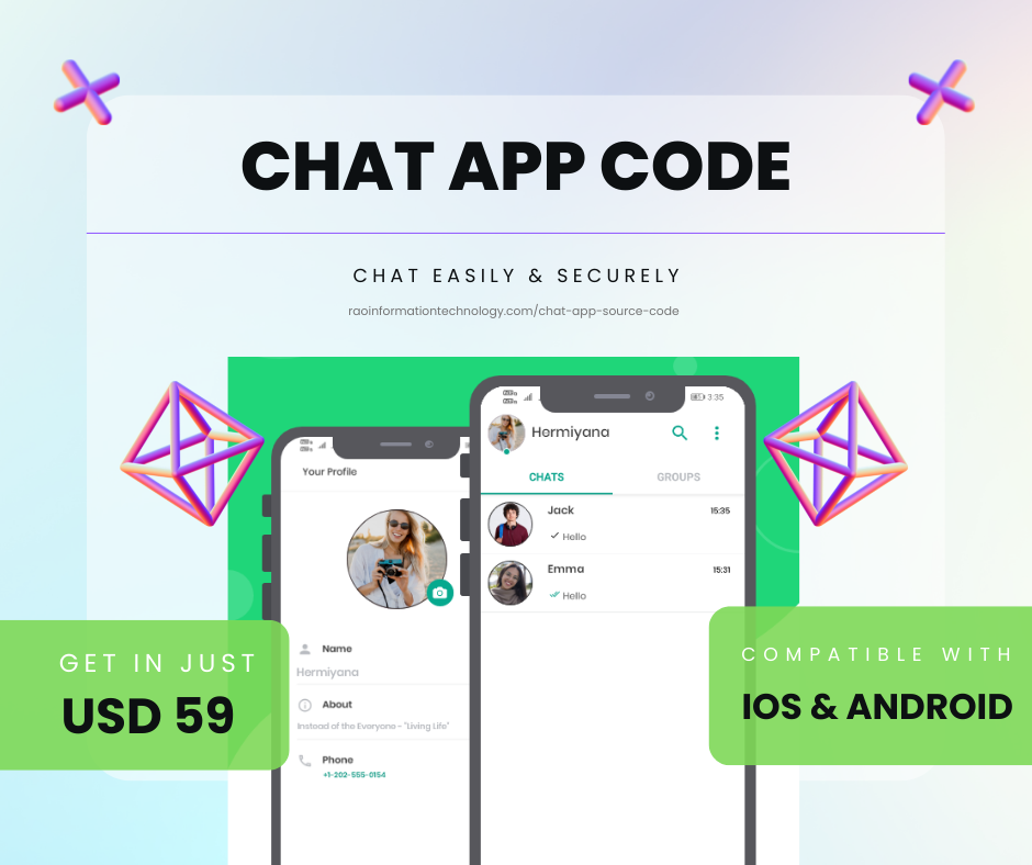 Buy React Native Chat App Source Code