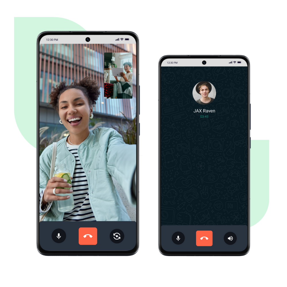 WhatsApp Clone Source Code for Android and iOS. Enable Audio and Video Calls, Group Chats, 1:1 messaging, seamless Media and Location Sharing, and access all the features you love from WhatsApp. Technology Stack: React Native, Node.JS, MongoDB, Firebase